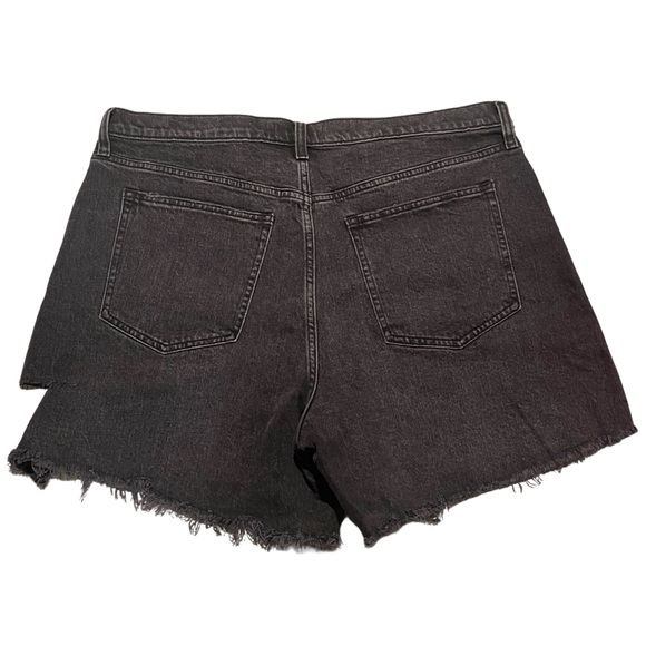 NWT Abercrombie & Fitch Women’s XL 34 18 Shorts High Rise The Dad Short Bottom - Picture 3 of 11